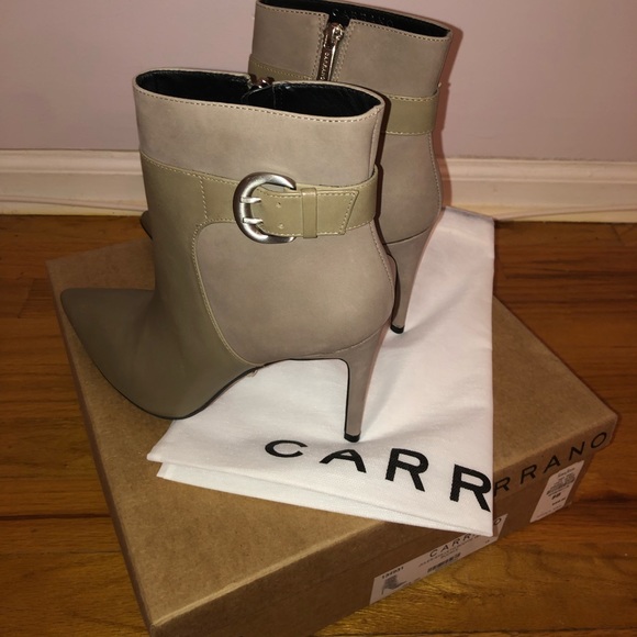Carrano-Stiletto bootie with side buckle - Picture 2 of 3